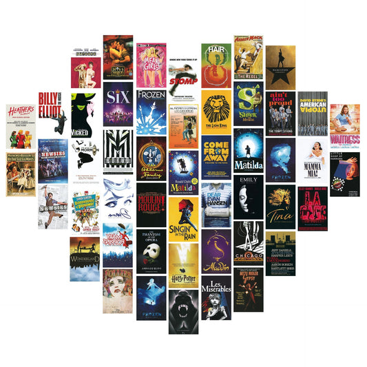 50 hippie postcards