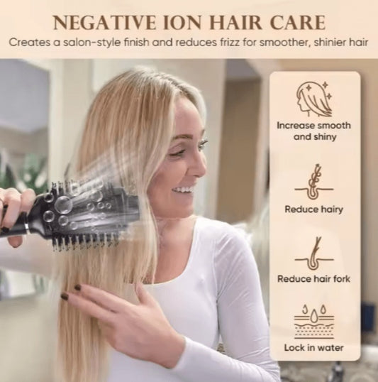 Wave Whisperer Hair Brush – Perfect for All Hair Types & Waves