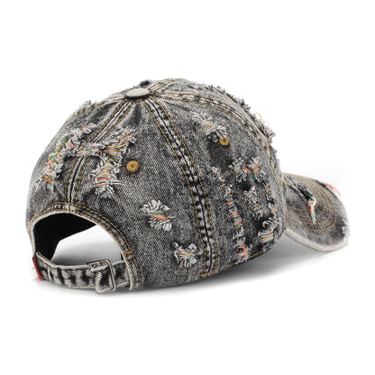 Buy Ripped-Line Letter Sun Hat for Men & Women – Casual Wear