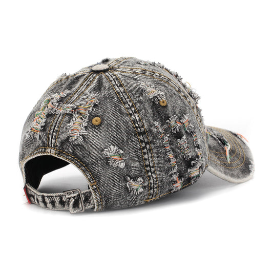 Buy Ripped-Line Letter Sun Hat for Men & Women – Casual Wear