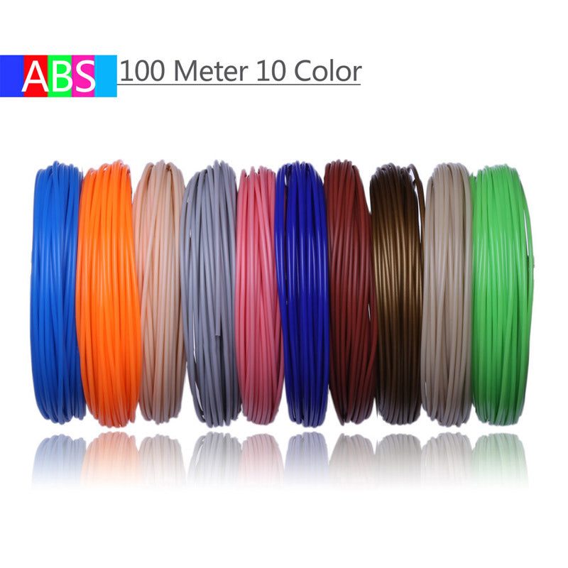 Special ABS Consumables for 3D Printing Pen Refills Pack