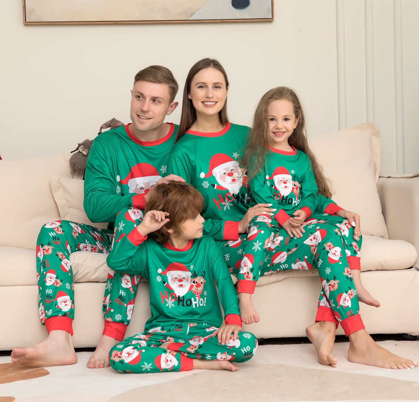 Buy Christmas Pajamas for Family – Matching Santa Claus PJs Set