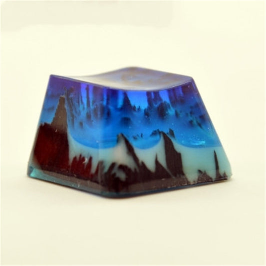Qianshan Muxue Resin Wood Keycap for Mechanical Keyboard