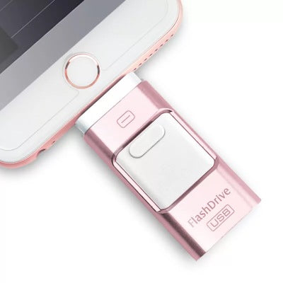 Three In One OTG USB Flash Disk – Computer & Mobile Compatible