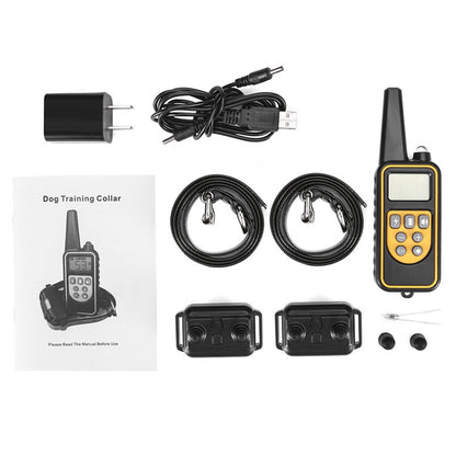 Buy 800m Dog Training Collar with Shock Anti - Barking System