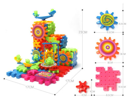Children’s DIY Building Blocks – Fun Creative Construction Bricks for Kids Learning & Playtime