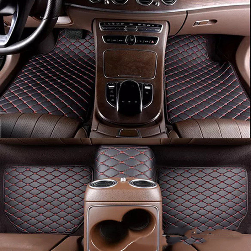 Universal Right Rudder Leather Quilted Full Surround Pad