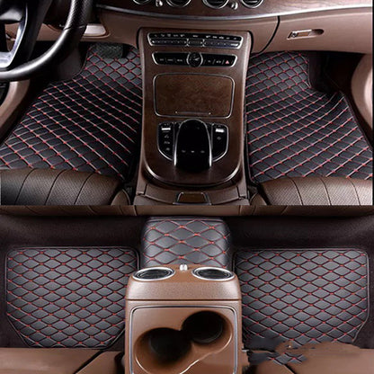 Universal Right Rudder Leather Quilted Full Surround Pad
