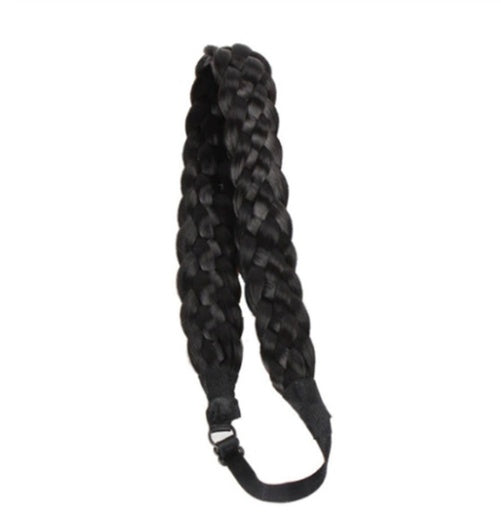 Bohemian Braided Headband  Effortless Style with a Chic Twist