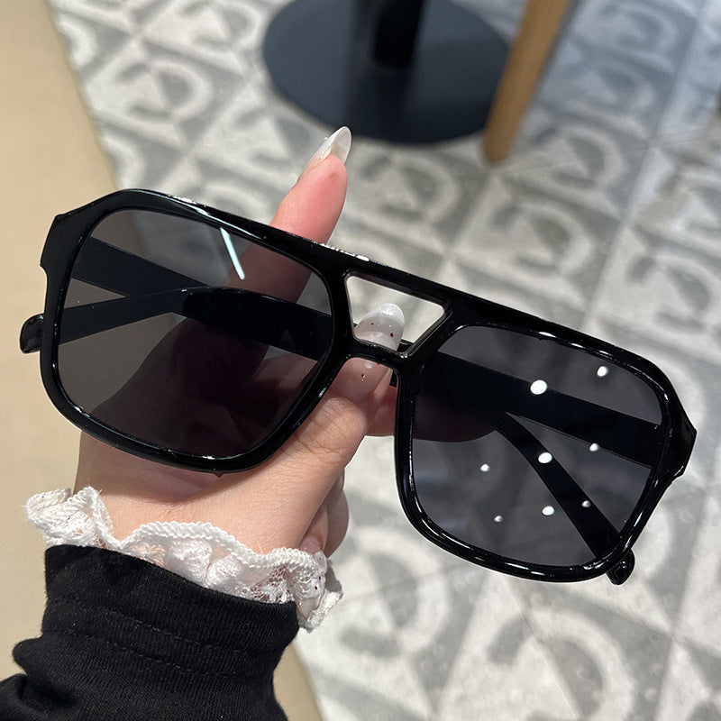 Double Beam Candy Color Sunglasses for Chic Summer Style