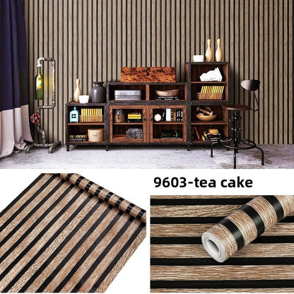 Imitation Grille Background Wall Wallpaper for Home Decor