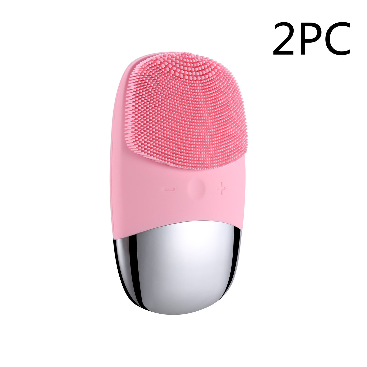 Electric Facial Cleansing Brush Silicone Skin Massager Tool