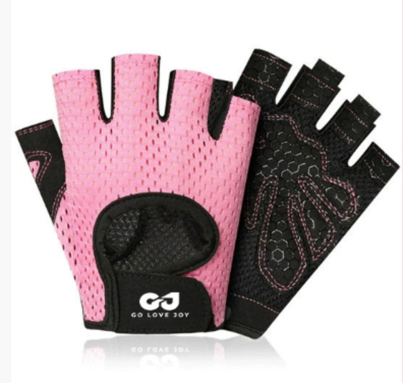 Buy Half-Finger Cycling Gloves | Butterfly Mesh Breathable Design