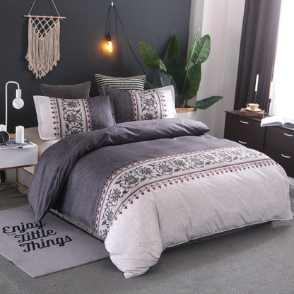 Simple Plain Bedding Comfortable and Durable for Everyday Use