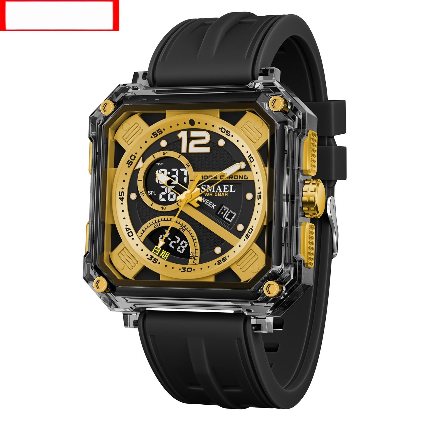 Fashionable Trendy Men’s Electronic Watch Precise Timekeeping