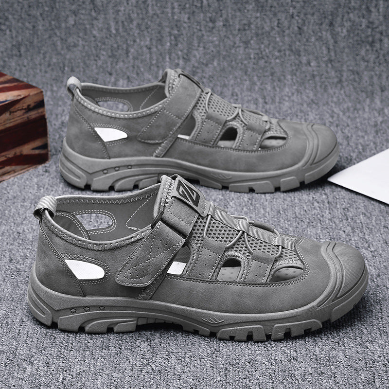 Non-Slip Hollowed-Out Toe Shoes – Versatile Casual Sandals