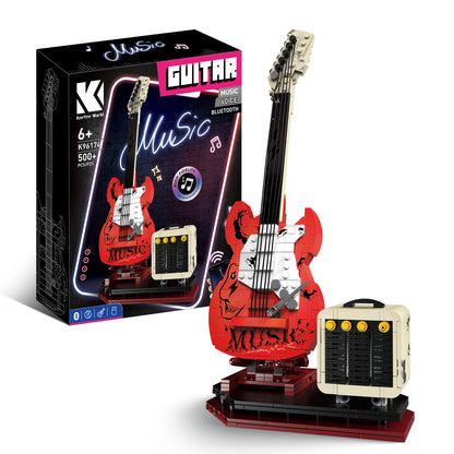 Bluetooth Guitar Building Blocks with Audio for Creative Play