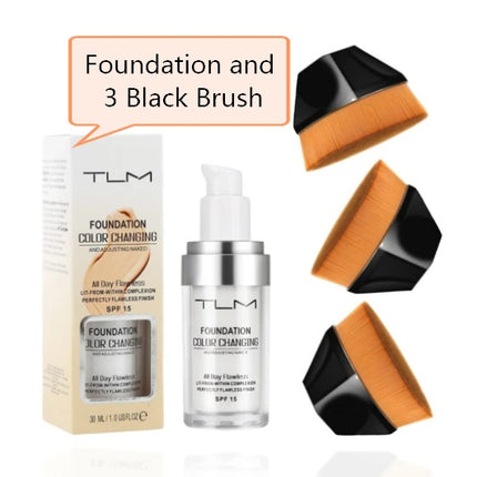 Temperature Liquid Foundation BB Concealer for Natural Makeup