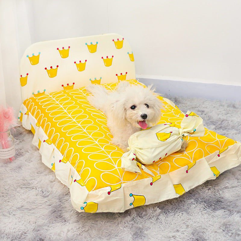 Buy Teddy Small Dog Pet Bed – Plush & Cozy Bed for Small Dogs