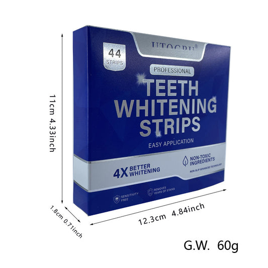 Teeth Whitening Strips with Mint Flavor for Fresh Oral Care