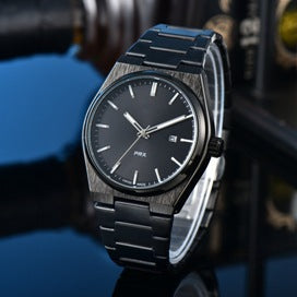 New Simple, Elegant, And Stylish Quartz Mens Watch With Steel Band