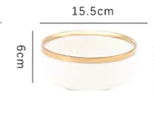 Wedding Gifts Home Bowls and Plates for Elegant Tableware