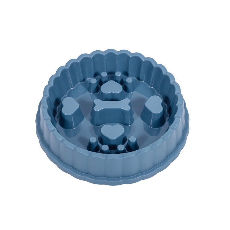 Anti-Choking Slow Feeder Dogs & Cat Bowl – Healthy Eating Dish