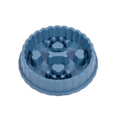 Anti-Choking Slow Feeder Dogs & Cat Bowl – Healthy Eating Dish