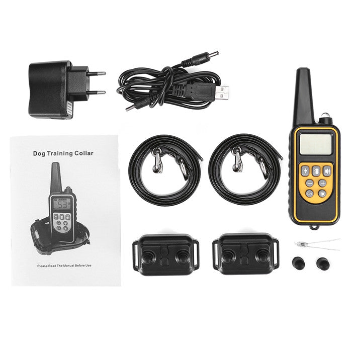 Buy 800m Dog Training Collar with Shock Anti - Barking System