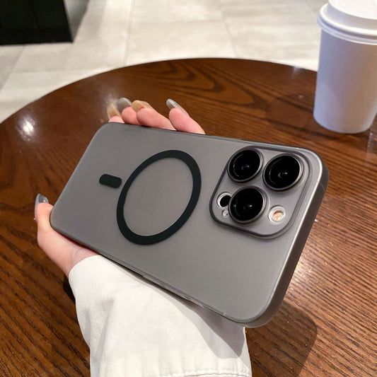 Ultra-Thin Magnetic PC Frosted Phone Case Daily Phone Use