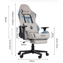 With Footrest L4 Gas Lift TechFabric