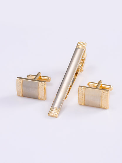 Buy Men’s Formal Business Cufflinks & Tie Clip Set Online