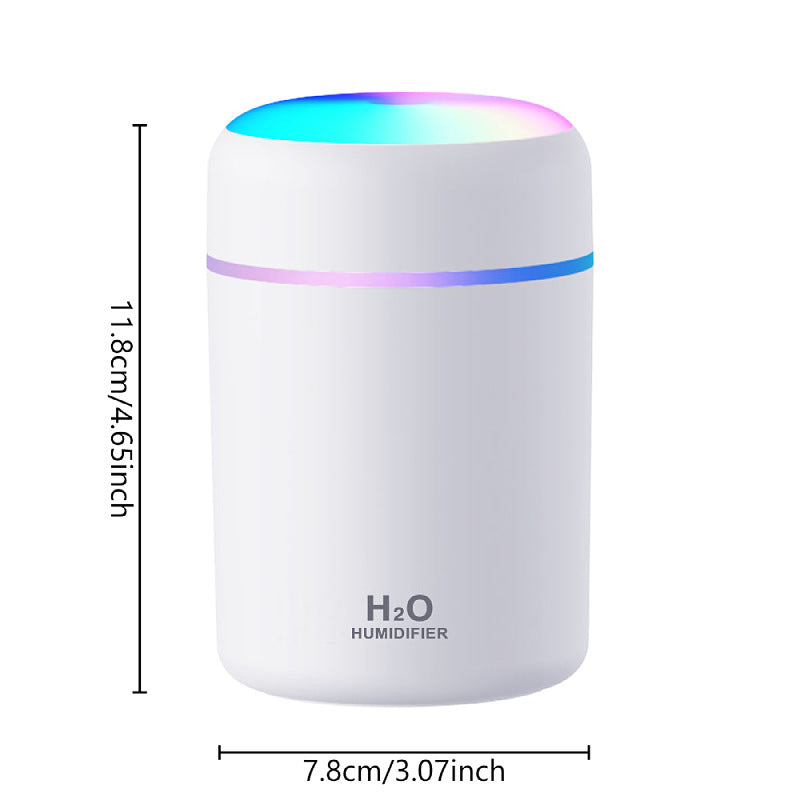 USB Car Humidifier Portable Air Moisture Diffuser Device