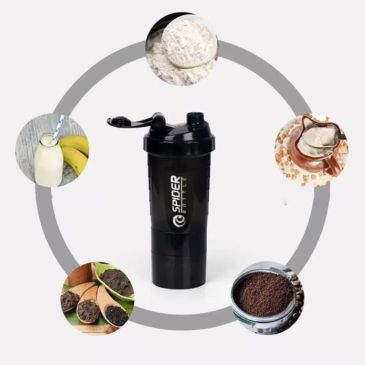 550ml Mixing Shaker Bottle for Smooth Protein Drinks Daily GLOBALSWANKY 03