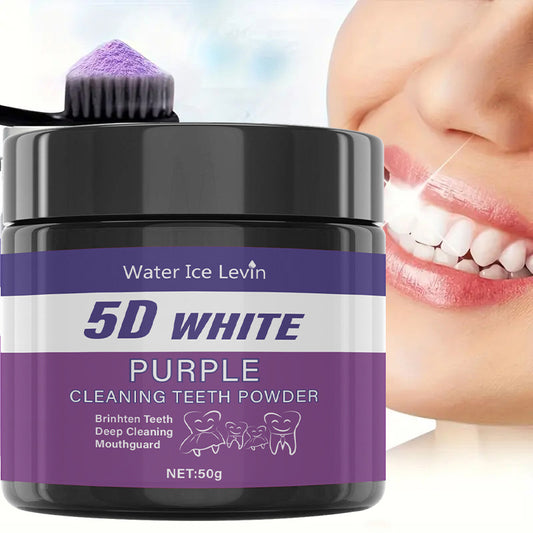 Water Ice Levin Purple Tooth Powder Fresh Breath Paste