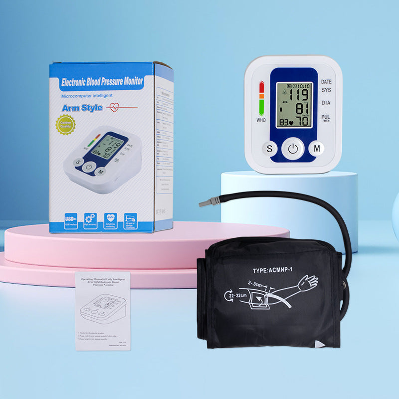 Electronic Blood Pressure Monitor for Accurate Home Readings