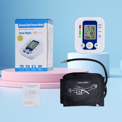 Electronic Blood Pressure Monitor for Accurate Home Readings