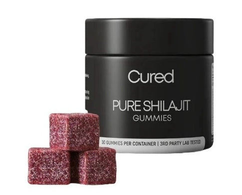 Cured 3-in-1 Shilajit Gummies for Men Energy and Vitality