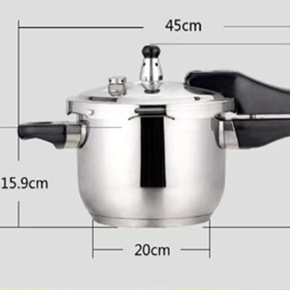 Durable Thickened Stainless Steel Pressure Cooker for Home