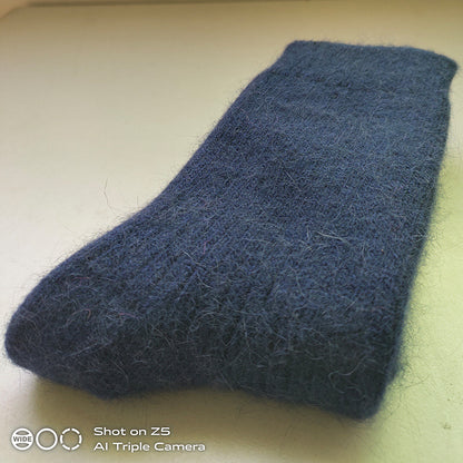 Rabbit Wool Blend Fleece Lined Winter Socks Warm Daily Wear
