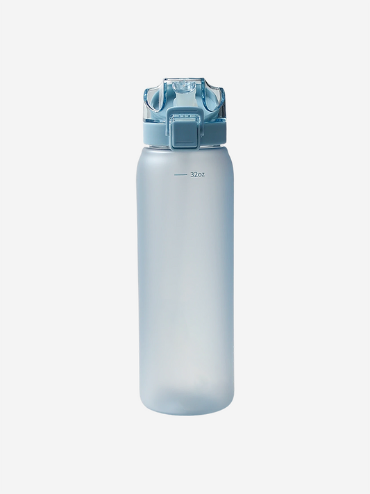 Aesthetic Water Bottle with Straw for Everyday Hydration