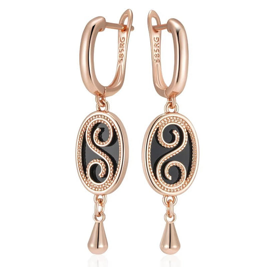French Hollow Heart Earrings for Women Chic Stylish Jewelry