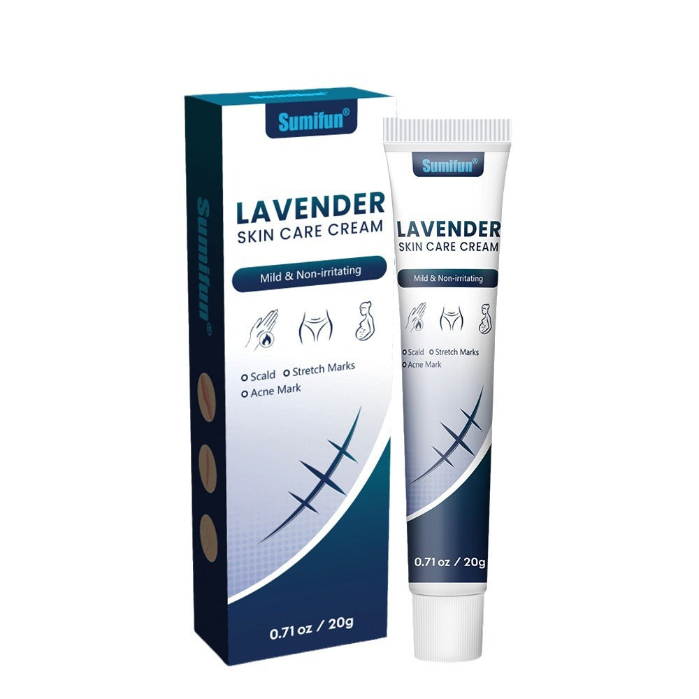 Lavender Scar Care Cream Set and Skin Health Ointment Use