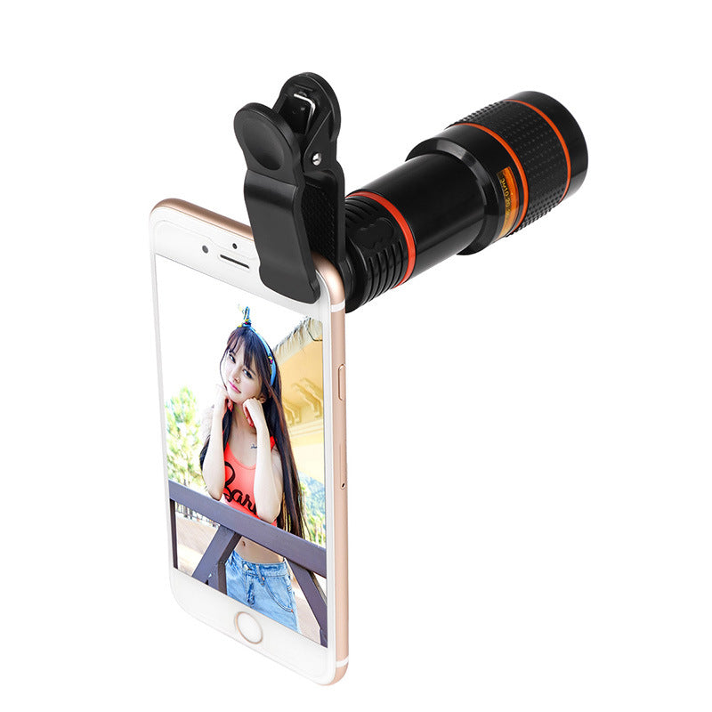 Zoom Clip-On Retractable Telescope Lens – Galaxy Mobile Camera