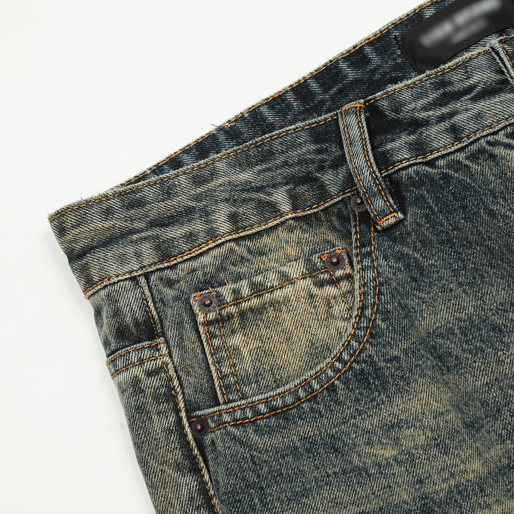 Fashion Slightly Flared Jeans Men