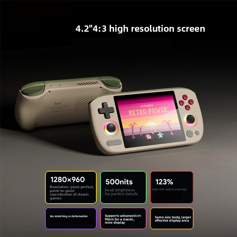 Handheld Game Console Portable Gaming Device with TV Support
