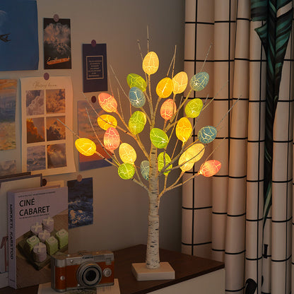 Easter Decoration 60cm Birch Tree LED Light for Spring Party