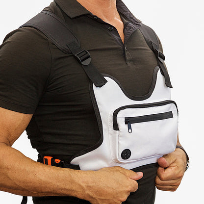 Waterproof Chest Sport Bag – Adjustable Crossbody Utility Pack