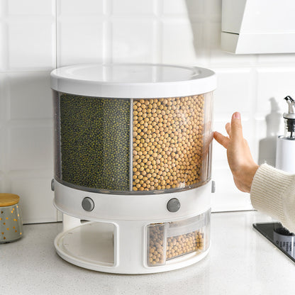 Rotatable Multi - Functional Food Storage Box Convenient