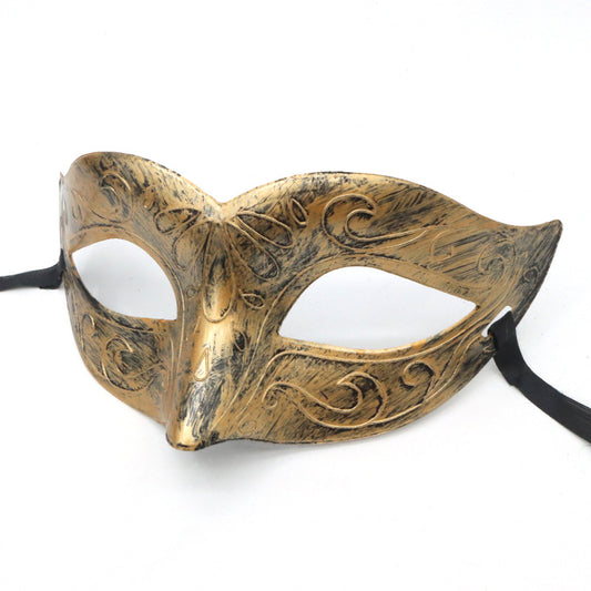 Halloween Ball Party Vintage Prince Flat Head Costume Mask